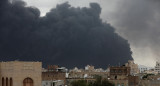 Ataques israelíes en Yemen. Foto: Reuters/Khaled Abdullah