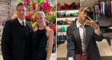 Maxi López, Daniela Christiansson y Wanda Nara. Fotos: Instagram.