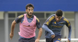 Entrenamiento de Boca en Boca Predio. Foto: NA.