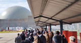 Movilización de trabajadores de Atucha.