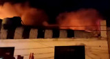 Incendio en Lomas del Mirador. Fuente: NA