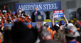 Donald Trump sube los aranceles al acero del 25% al 50%. Foto: Reuters/Leah Millis