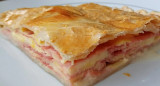 Tarta de jamón y queso. Foto: Alicante