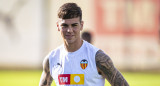 Enzo Barrenechea. Foto: X  @valenciacf