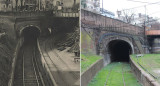 El ingreso al antiguo túnel oculto aún se mantiene casi intacto
