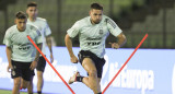 Emiliano Buendía en la Selección Argentina. Foto: AFA