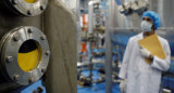 Enriquecimiento de uranio en una central nuclear de Irán. Foto: Archivo Reuters/Caren Firouz