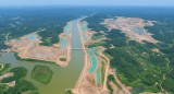 El Canal de Pinglu, China. Foto: Icebook.