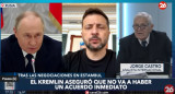 Jorge Castro sobre las condiciones de Rusia para poner fin a la guerra. Foto: Captura de video.