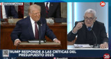 Jorge Castro sobre el nuevo presupuesto de Donald Trump. Foto: Captura de video.