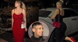 El guiño de Wanda Nara a L-Gante desde su habitación de hotel en Ibiza Fotografía: Agencia Noticias Argentinas / redes