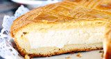 Torta de ricota de El Fortín. Foto INSTAGRAM @pizzeriaelfortin