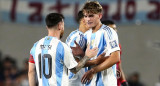 Nico Paz en la Selección Argentina. Foto: Instagram @nicopaz1o