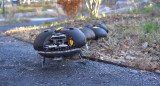 El "robot  insecto" creado para eliminar maleza sin dañar las plantas cultivadas. Foto:  Ground Control Robotics