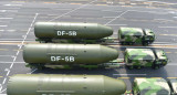 El misil balístico intercontinental DF-5B de China. Foto: Ejército chino