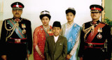 La familia real de Nepal en 1990. Foto: Pinterest.