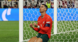 Cristiano Ronaldo en la UEFA Nations League. Foto: REUTERS.