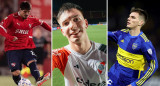 Futbolistas argentinos. Fotos: NA