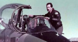 Owen Crippa, piloto en Malvinas