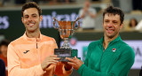 Horacio Zeballos y Marcel Granollers se consagraron en Roland Garros. Foto: Reuters/Lisi Niesner