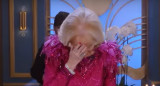 La emoción de Mirtha Legrand por los 57 años de su programa. Foto: captura eltrece.
