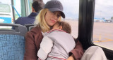 Nicole Neumann junto a su hijo Cruz. Foto: Instagram.