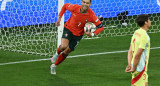 Cristiano Ronaldo en la final de la UEFA Nations League entre Portugal y España. Foto: Reuters/Annegret Hilse
