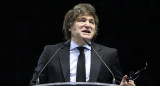 Javier Milei en el Foro Económico de Madrid. Foto: Presidencia