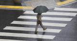 Lluvias en Buenos Aires. Foto: NA/Daniel Vides