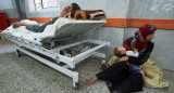 Palestinos en la Franja de Gaza. Foto: Reuters/Dawoud Abu Alkas.