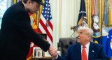 Elon Musk y Donald Trump. Fotos: EFE/ Francis Chung.