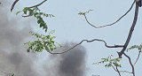 Impactante accidente de avión en India. Foto: X.