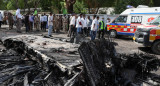 Accidente aéreo en India. Foto: REUTERS/Amit Dave.