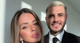 Mauro Icardi y la China Suárez. Foto: Instagram.