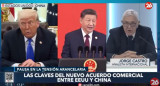 Jorge Castro sobre el acuerdo comercial entre China y Estados Unidos. Foto: Captura de video.