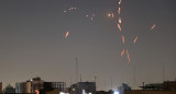 Misiles de Israel sobre Irán en Teherán. Foto: REUTERS.