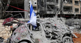 Bandera de Israel tras el conflicto con Irán. Foto: Reuters/Ronen Zvulun