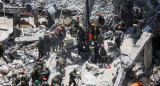 Consecuencias de los ataques iraníes en Israel. Foto: Reuters/Ronen Zvulun.