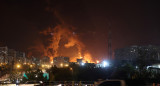 Destrucción en Irán por los misiles de Israel. Foto: Reuters/Majid Asgaripour/WANA