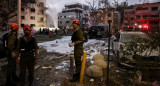 Consecuencias de un ataque con misiles de Irán en Israel. Foto: Reuters/Ronen Zvulun.