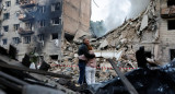 Consecuencias de los ataques de Rusia en Kiev, capital de Ucrania. Foto: Reuters/Thomas Peter.