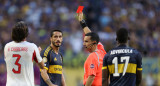Expulsión de Nicolás Figal en el Mundial de Clubes. Foto: REUTERS.