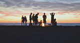 Fogata, fuego. Foto: Unsplash.