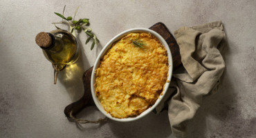 Polenta rellena. Foto: Freepik.