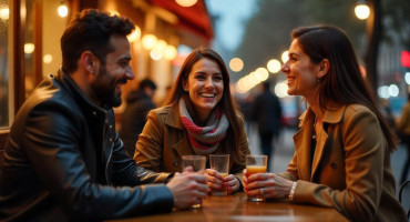 Un grupo de personas felices. Foto: Freepik AI.