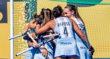 Triunfo de Las Leonas en la PRO League. Foto: @FIH_Hockey