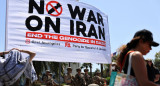 Manifestaciones en contra de la guerra entre Israel e Irán. Foto: Reuters (David Swanson)