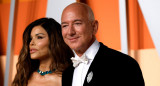 Jeff Bezos y Lauren Sánchez darán el "sí" en Venecia. Foto: Reuters/Danny Moloshok.